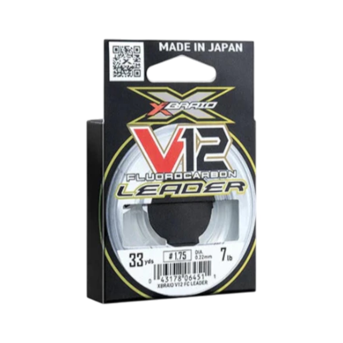 Daiwa - XBraid V12 Fluorocarbon Leader - 33 yards