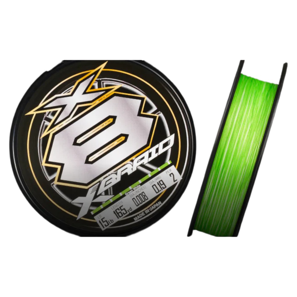 Daiwa - XBraid X8 Braided Fishing Line - 165 yards