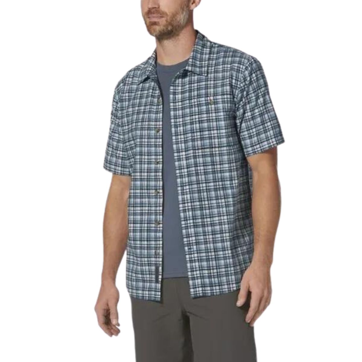 Royal Robbins - Chemise à manches courtes Redwood Plaid pour homme
