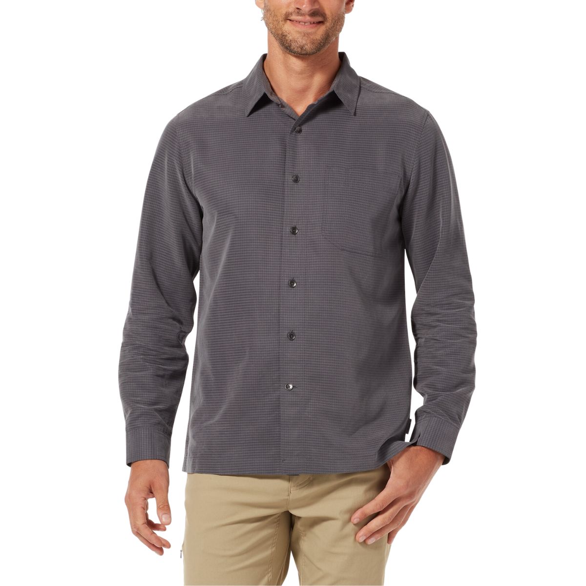 Royal Robbins - Chemise à manches longues Desert Pucker Dry pour homme