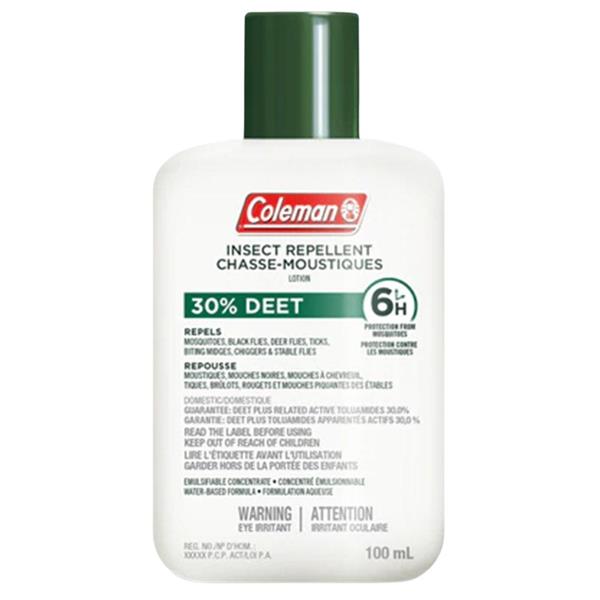 Coleman - Chasse moustiques 100 ml DEET 30%