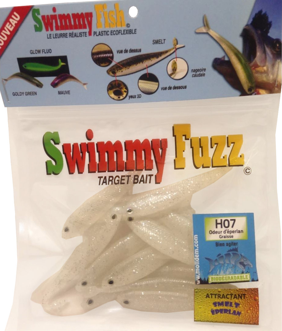Target Baits Leurres - Swimmy Fish Baits with Attractant 3.5"