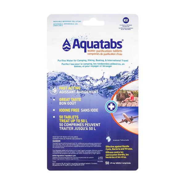 Aquatabs - Comprimés Aquatabs 49 mg