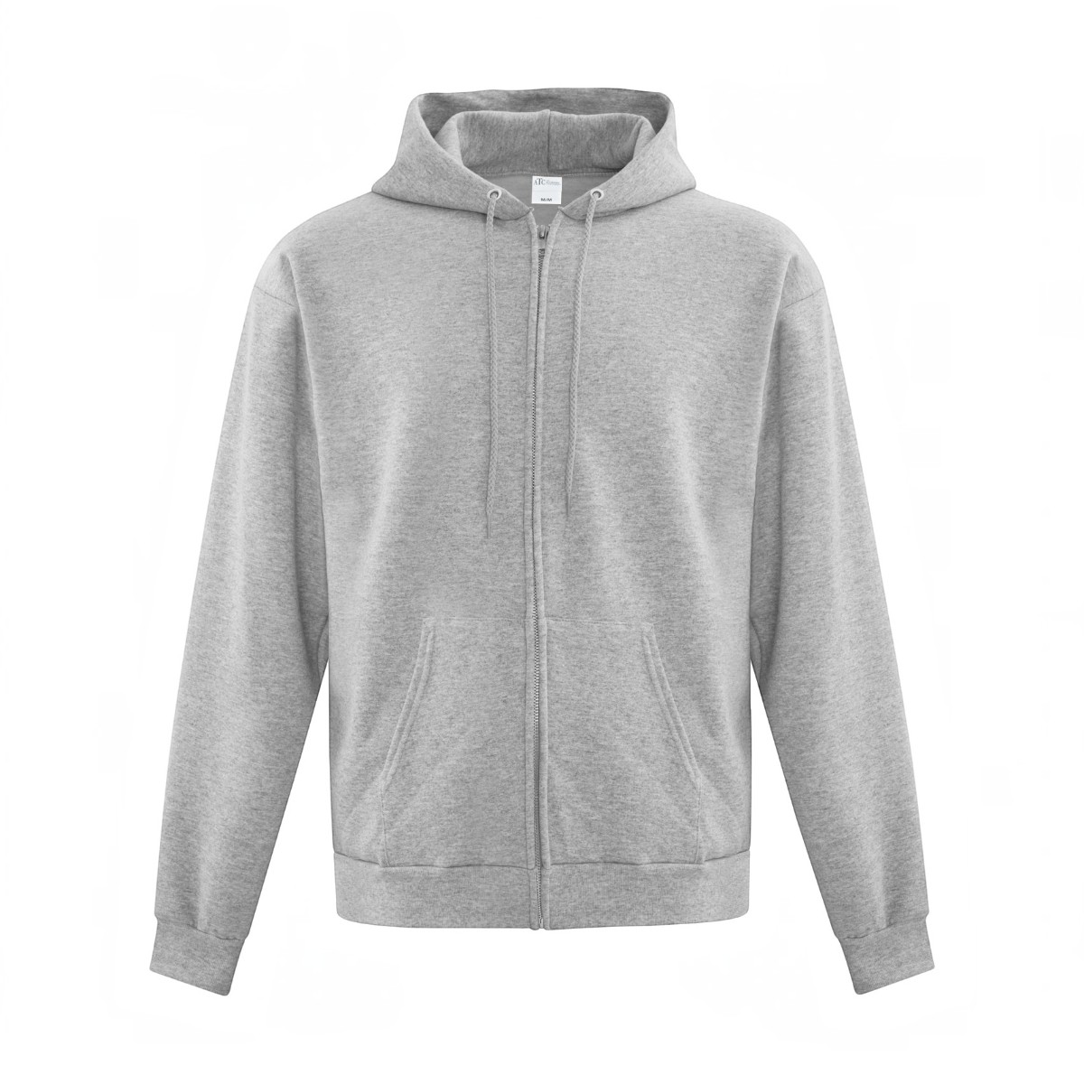 The Authentic T-Shirt Company - Everyday Fleece Zipped Hooded Sweatshirt