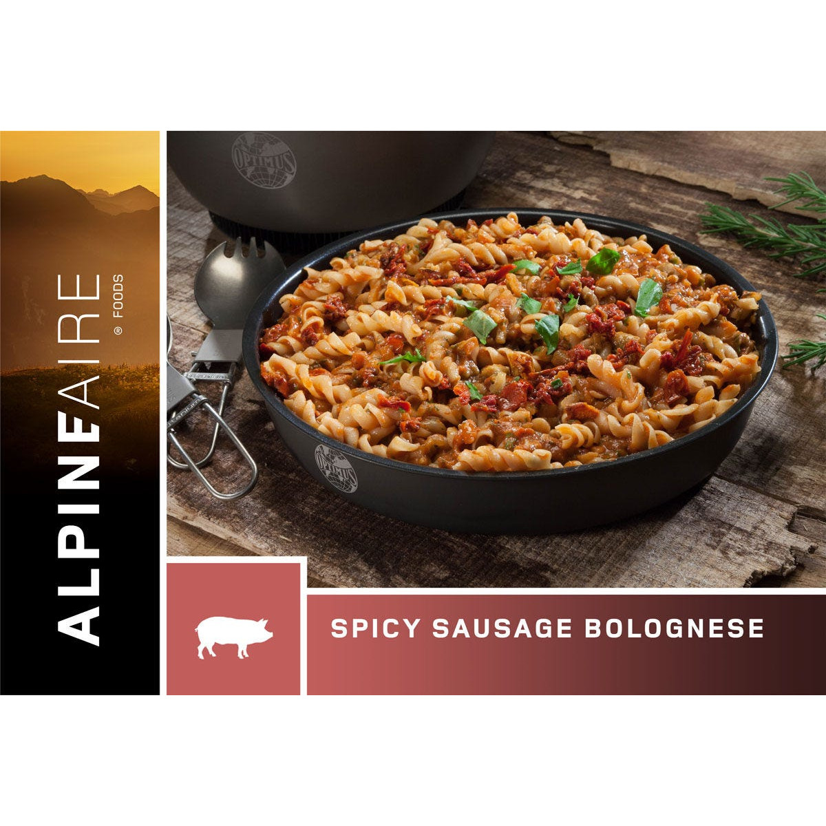 AlpineAire Foods - Saucisse épicée à la bolognaise