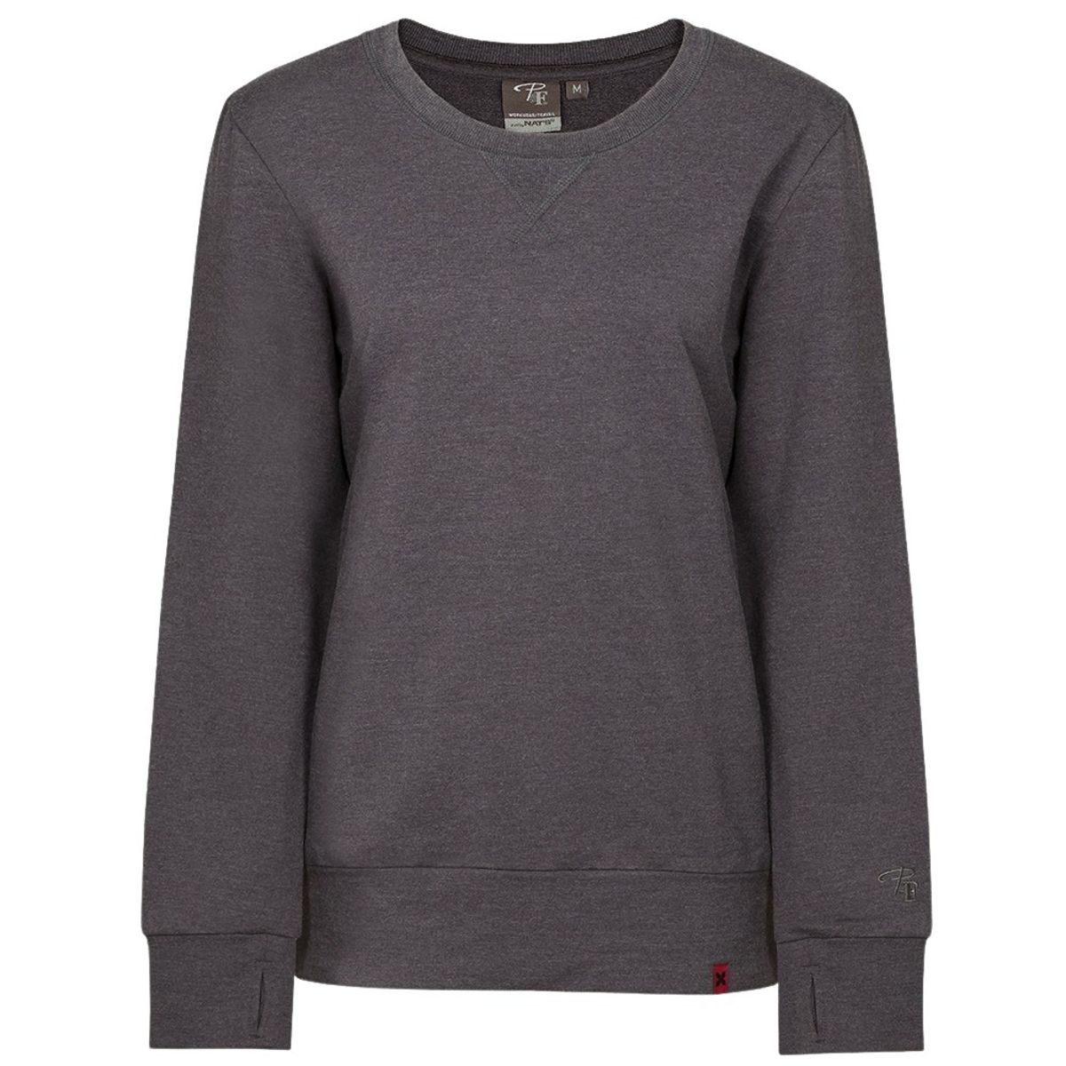 Pilote & Filles - Women's Cotton-Knit Round-Neck Sweater