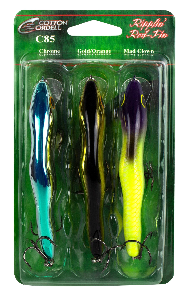 Cotton Cordell - 3 Pack Ripplin' Red-Fin Swimbaits
