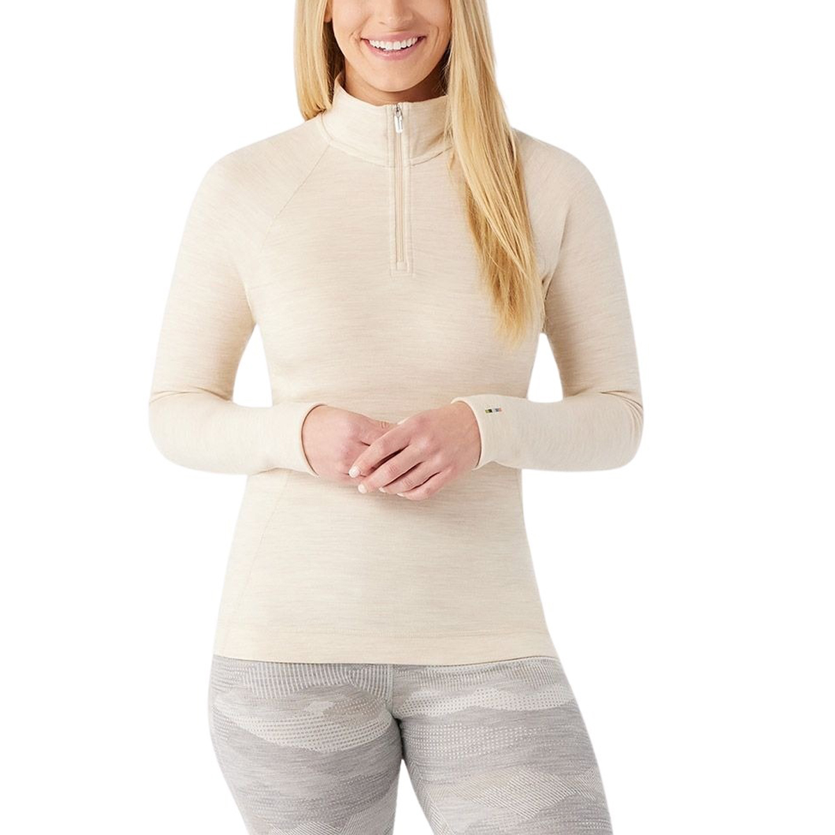 Smartwool - Women's Colorbock 1/4 Zip Thermal Base Layer