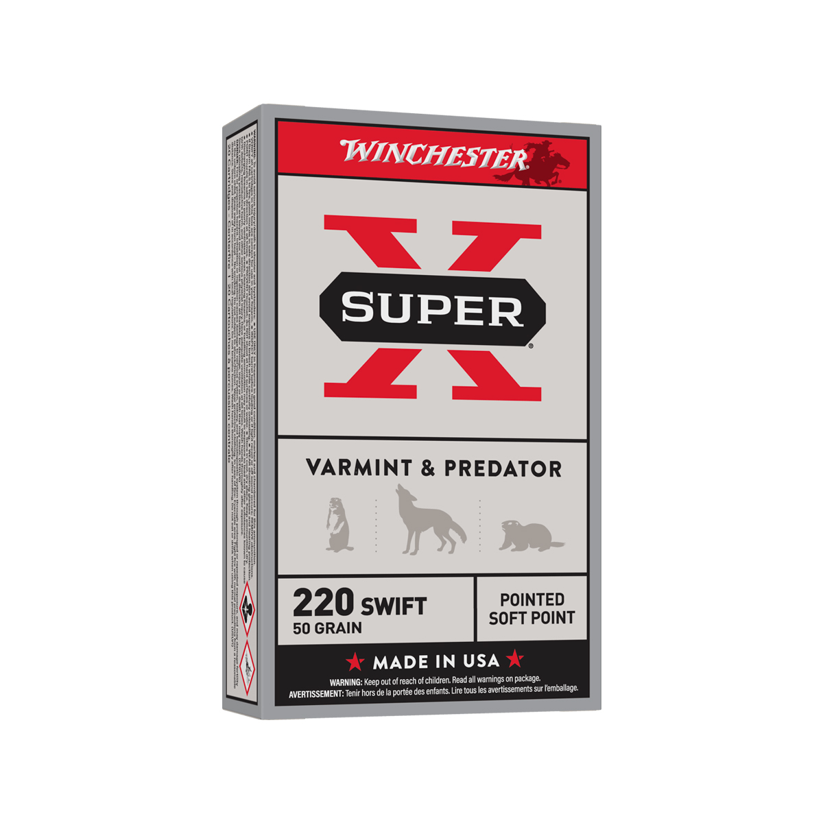 Winchester - 220 swift 50 GR