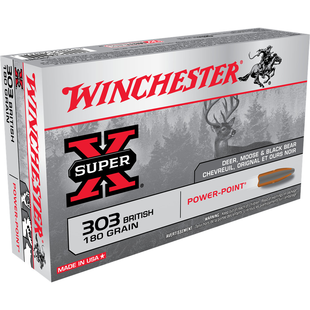 Winchester - Super X 303 BRITISH 180 GR